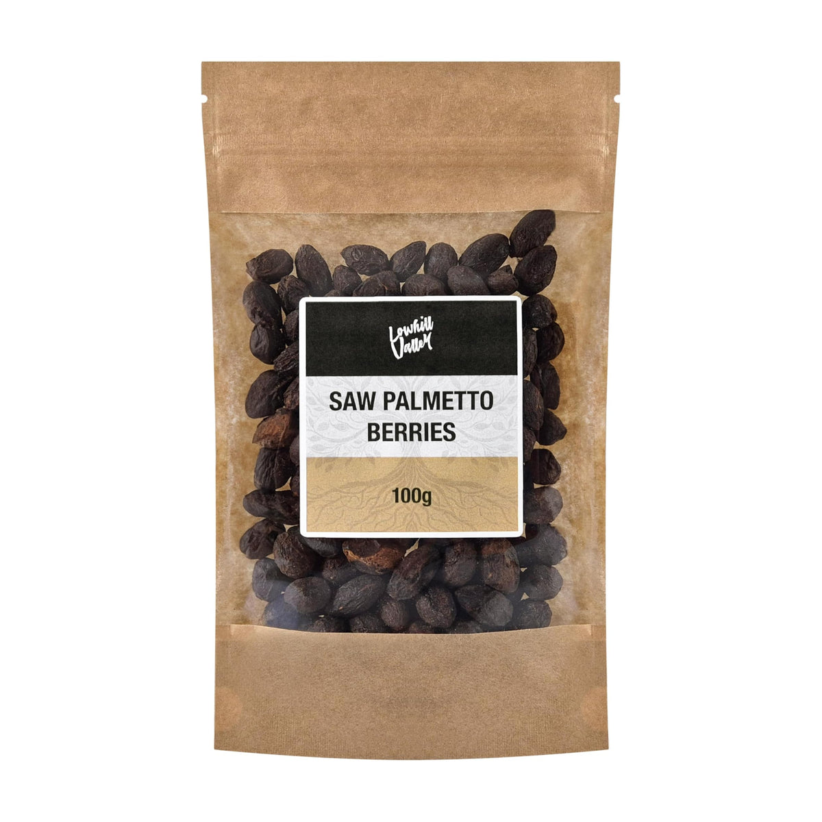 Lowhill Valley Saw Palmetto Berries ? 100% Pure Serenoa Repens whole berries for Herbal Tea, Non-GMO, Sustainably Sourced, Hand-Packed ? Embrace the