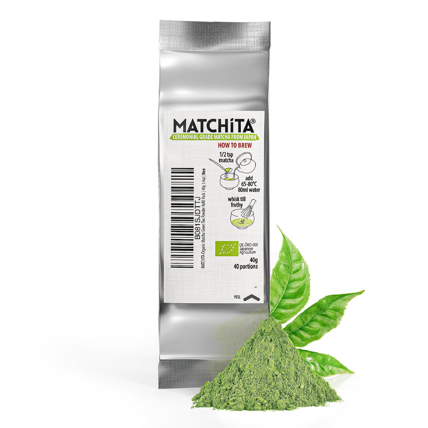 MATCHITA - Organic Matcha Refill Pouch 40g