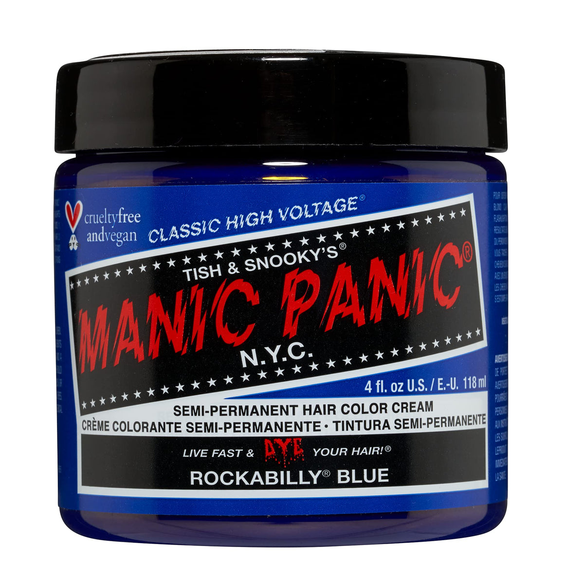 Manic Panic Classic Semi-Permanent Hair Dye - Rockabilly Blue