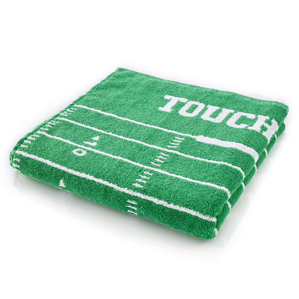 40YARDS American Football Pitch Hand Towel, Bath Towel, Beach Towel, 100% Cotton, Size: 70 x 140 cm, 500 g/m? Football Fans