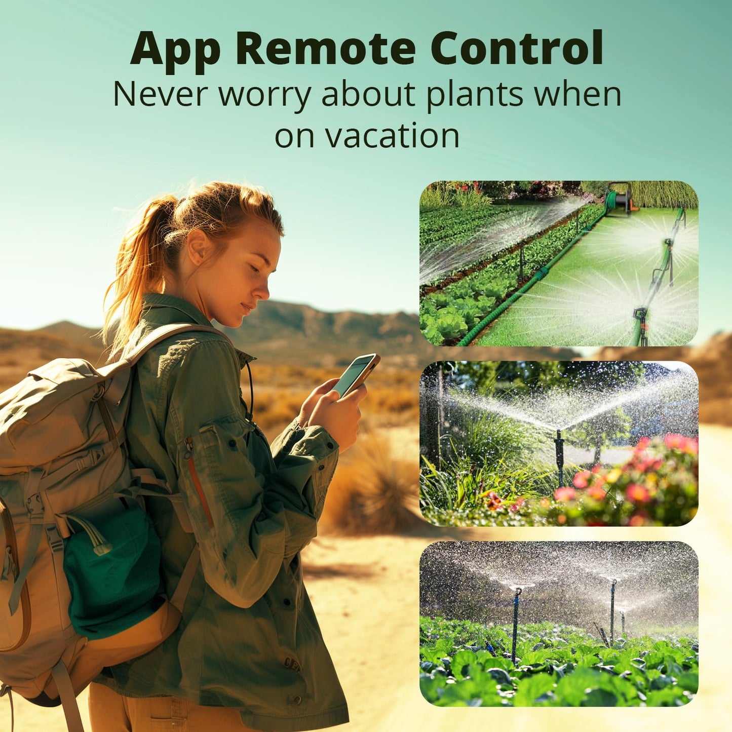 SONOFF Zigbee 3.0 Irrigation Timer, Smart Water Timer for Irrigation, Sprinkler Timer, Automatic Watering System Hose Timer for Lawn & Garden, APP