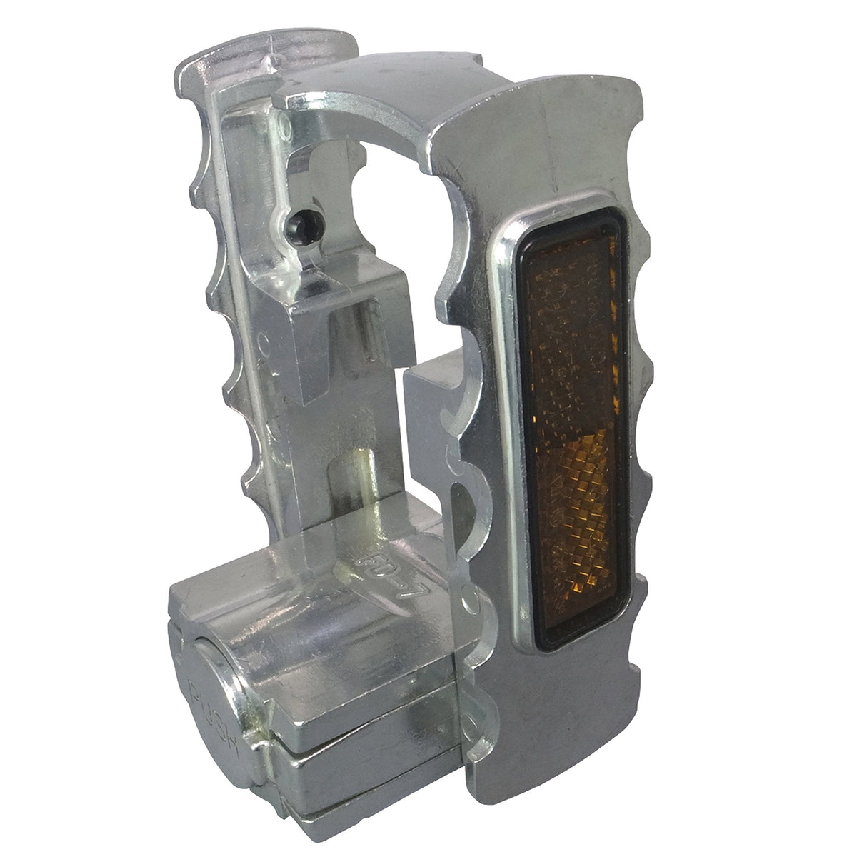 MKS FD-7 Folding Pedal: Foldable, compact, perfect for commuters, Metallic