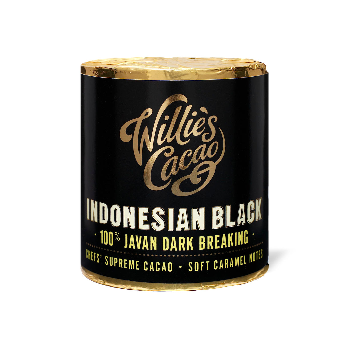 Willie's Cacao - 100% Cacao - 100% Javan Dark Breaking cacao - Caramel notes - 180g x 6 - For cooking, baking, drinks - Vegan & No Added Sugar