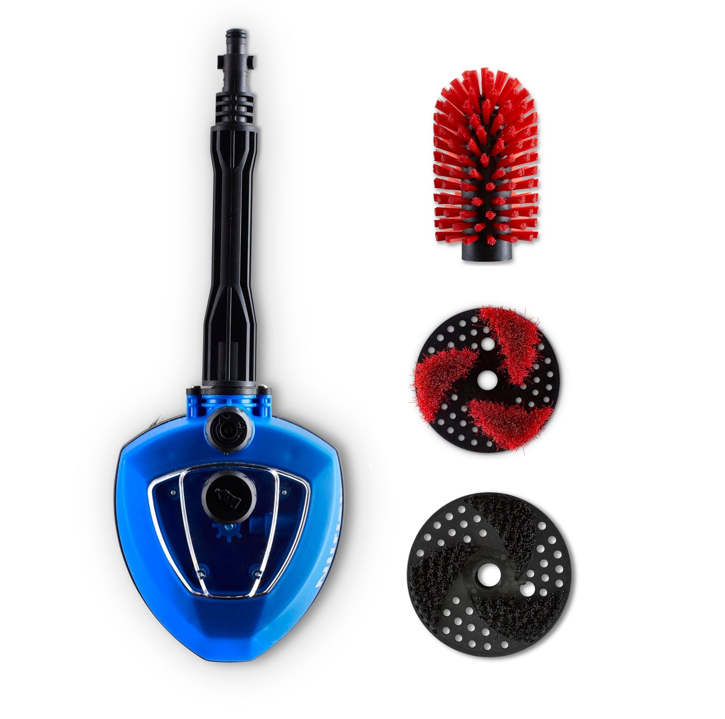 Nilfisk Multi Brush 3 in 1 Kit - Rim Brush + Car Brush + Garden Brush - Original Nilfisk Pressure Washer Accessories