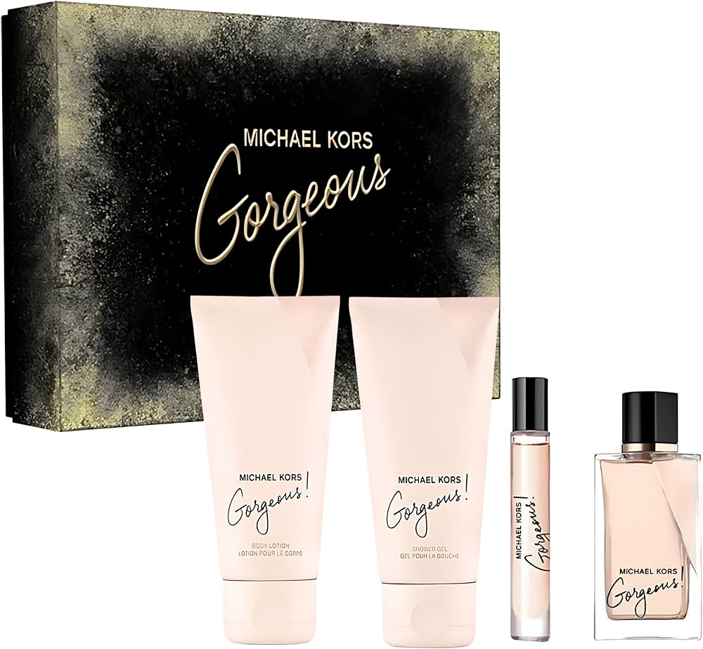 Michael Kors Wonderlust Gift Set 100ml EDP + 100ml Body Lotion + 100ml Shower Gel + 4ml EDP