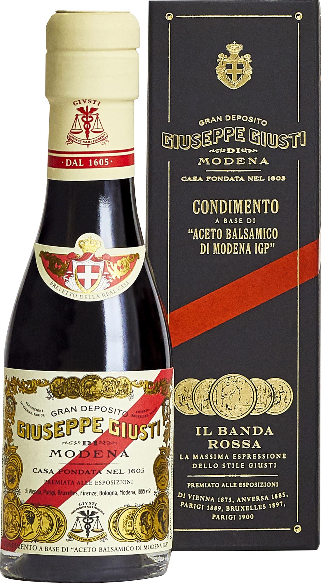 Giusti - Balsamic Vinegar of Modena 5 Gold Medals - 100ml Champagnottina