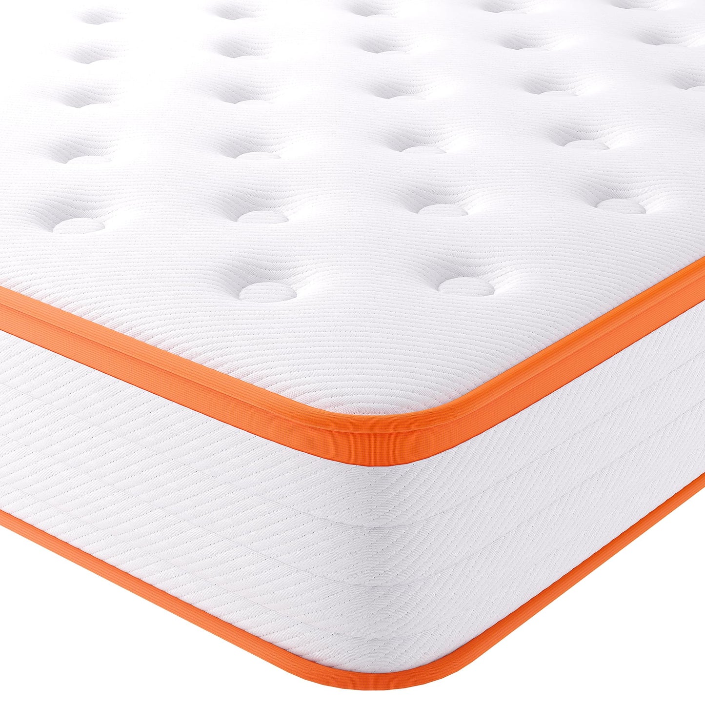TeQsli Small Double Mattress 4FT, 18cm Hybrid Pocket Sprung Mattress Small Double - Medium Firm - Ideal for Guest Beds