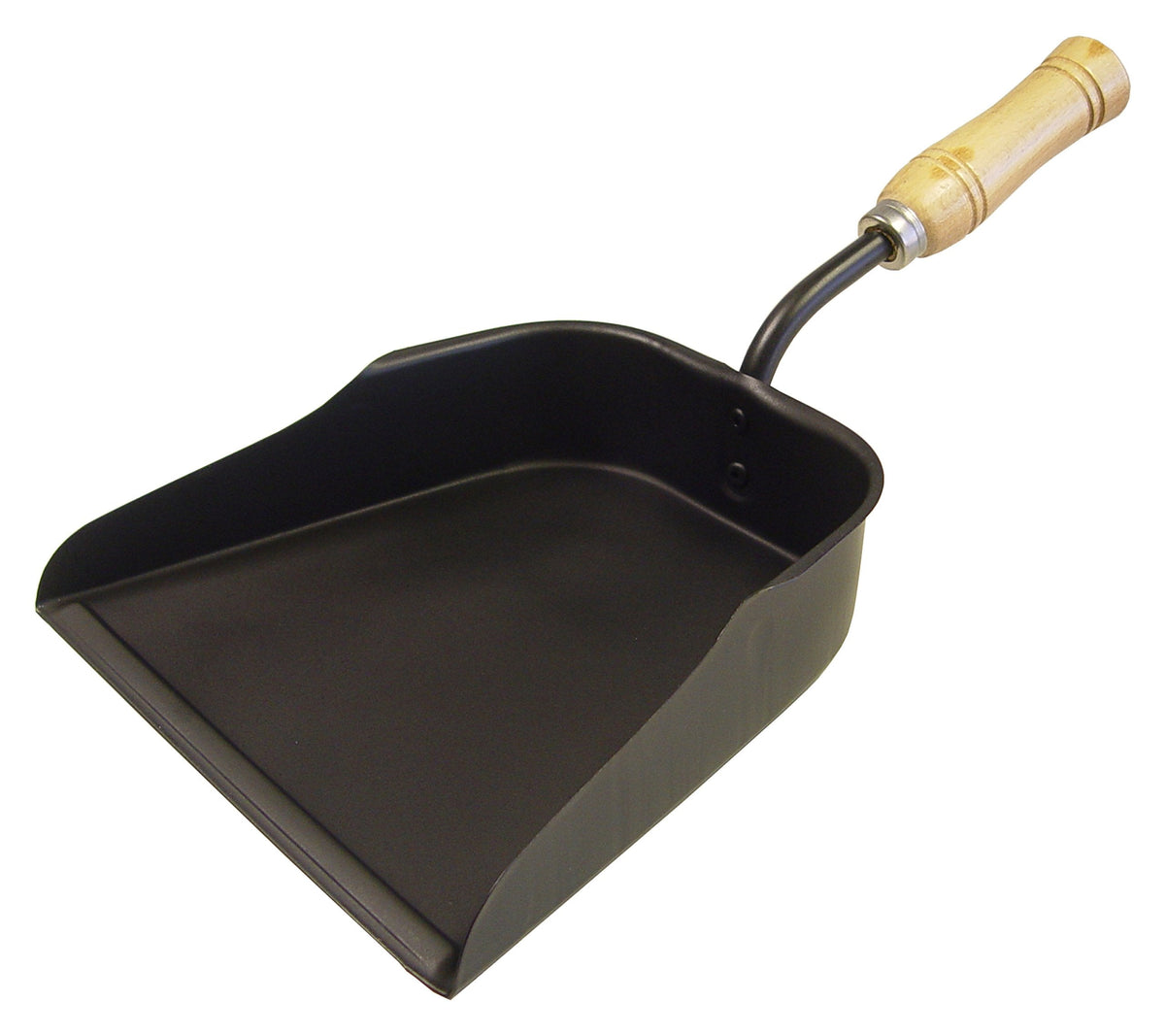 IMEX EL ZORRO 71302 ? Metal Dustpan with Wooden Handle 24 x 23 cm
