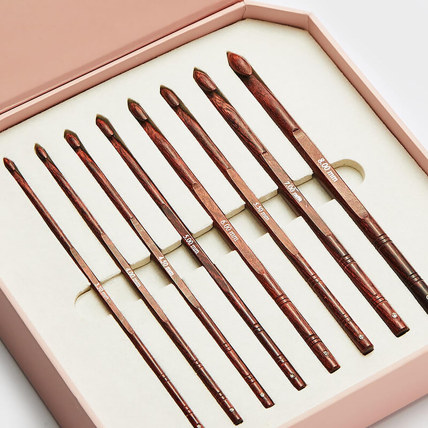 KnitPro Deluxe Gift Set - Symfonie Rose Crochet Hooks (3.50-8.00mm)