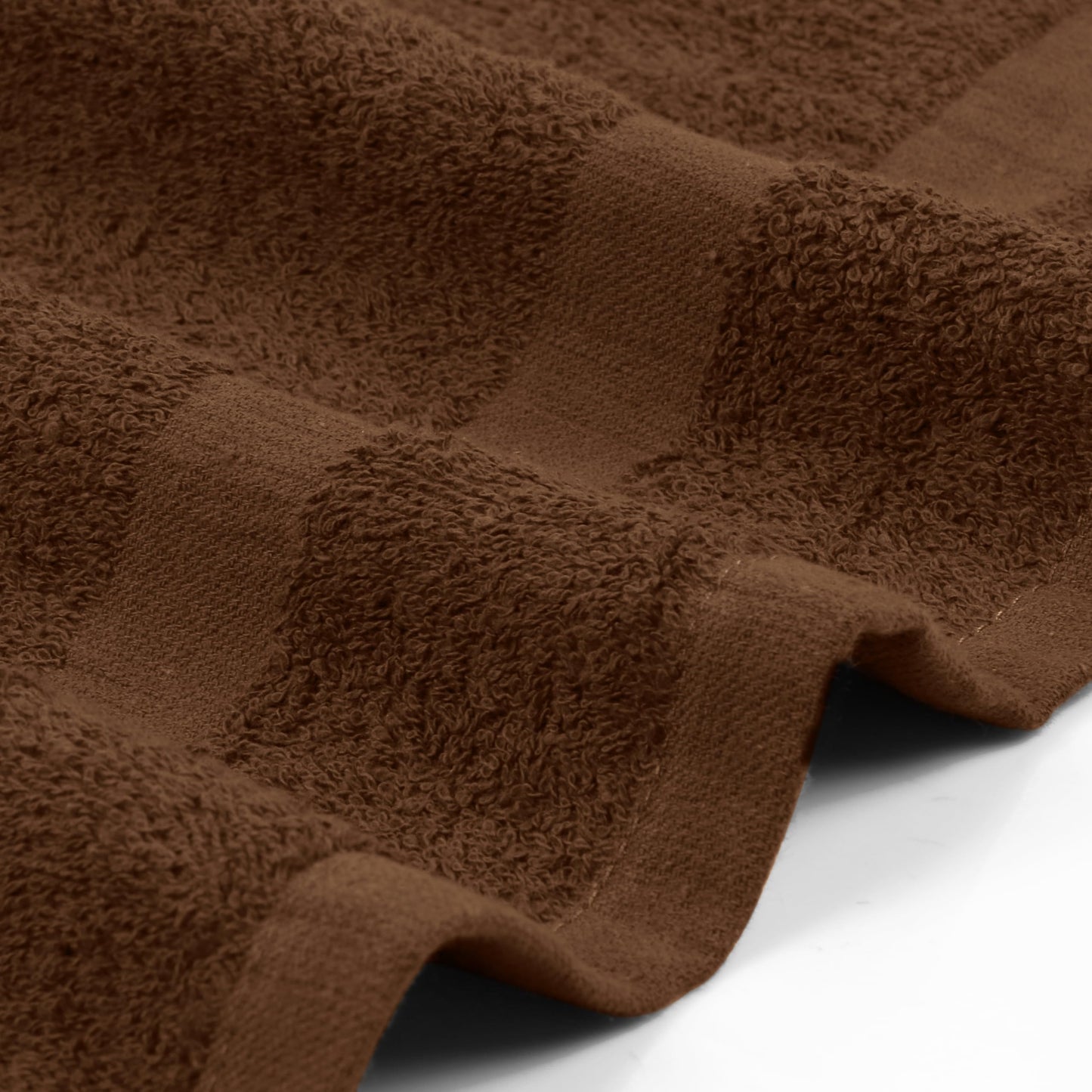 Utopia Towels Dark Brown Salon Towels, Pack of 24 (Not Bleach Proof, 16 x 27 Inches) Highly Absorbent Towels for Hand, Gym, Beauty, Hair, Spa