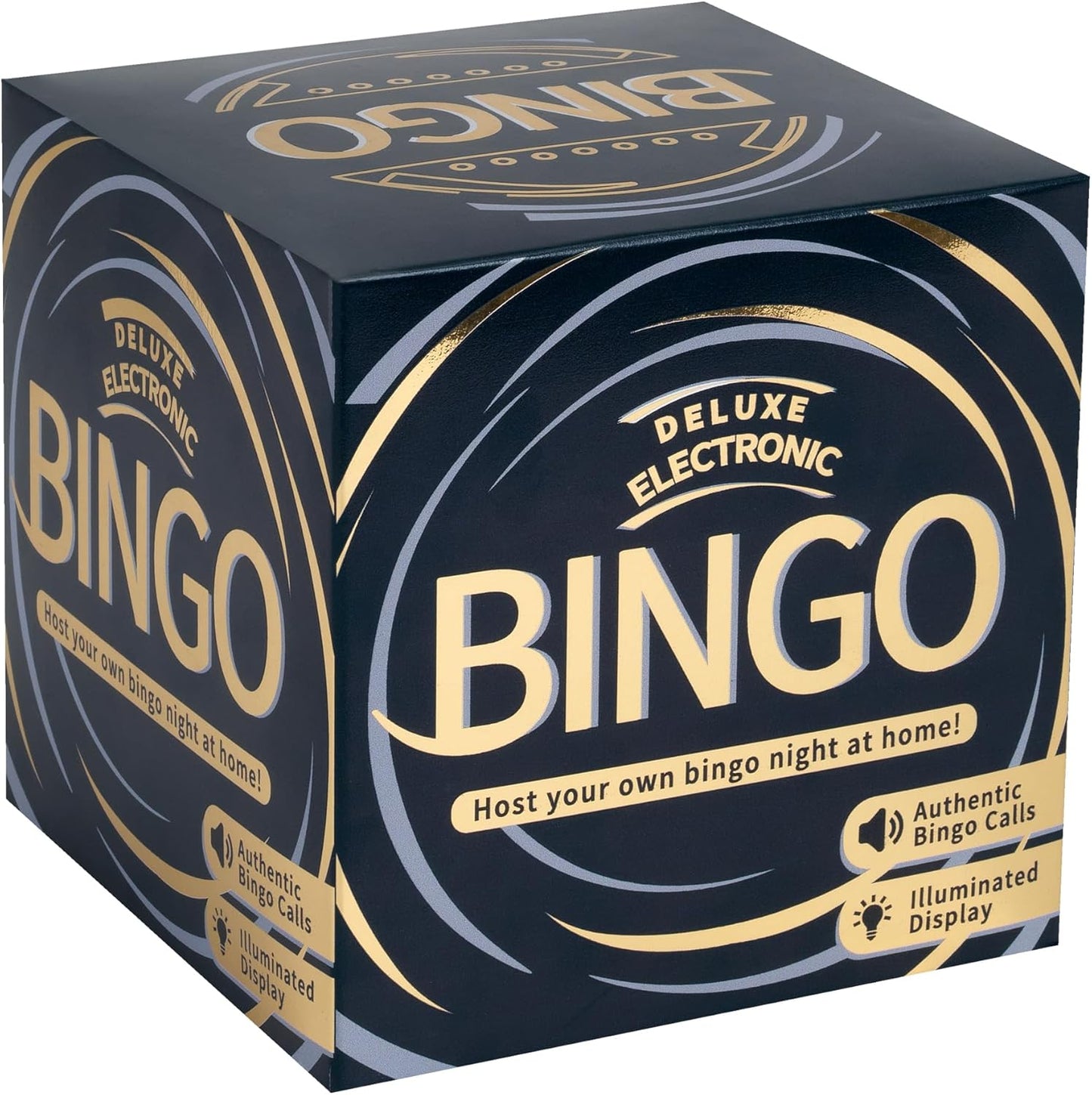 Ideal Deluxe Electronic Bingo Game, New but opened, scruffy box