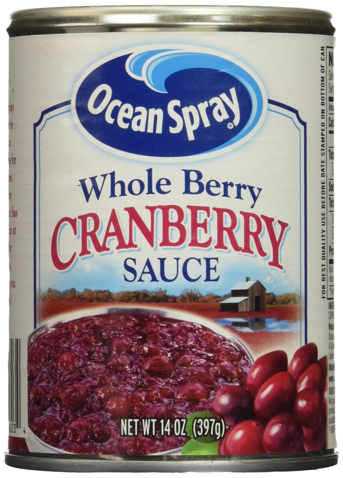 Ocean Spray Whole Cranberry Sauce - 14 oz - (Pack of 6)