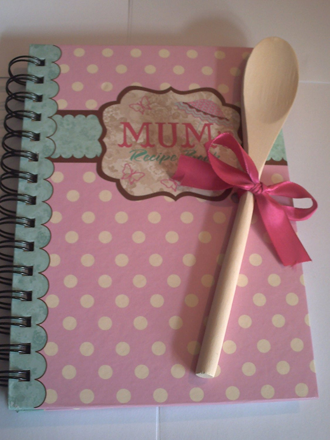 Mother's Day Gift Mum's Recipe Book