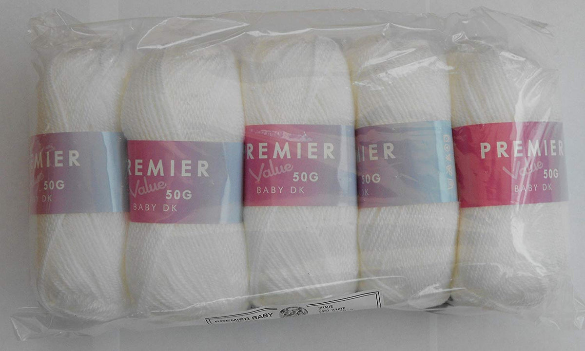 Pack of 5 King Cole Premier Value DK 50g Balls