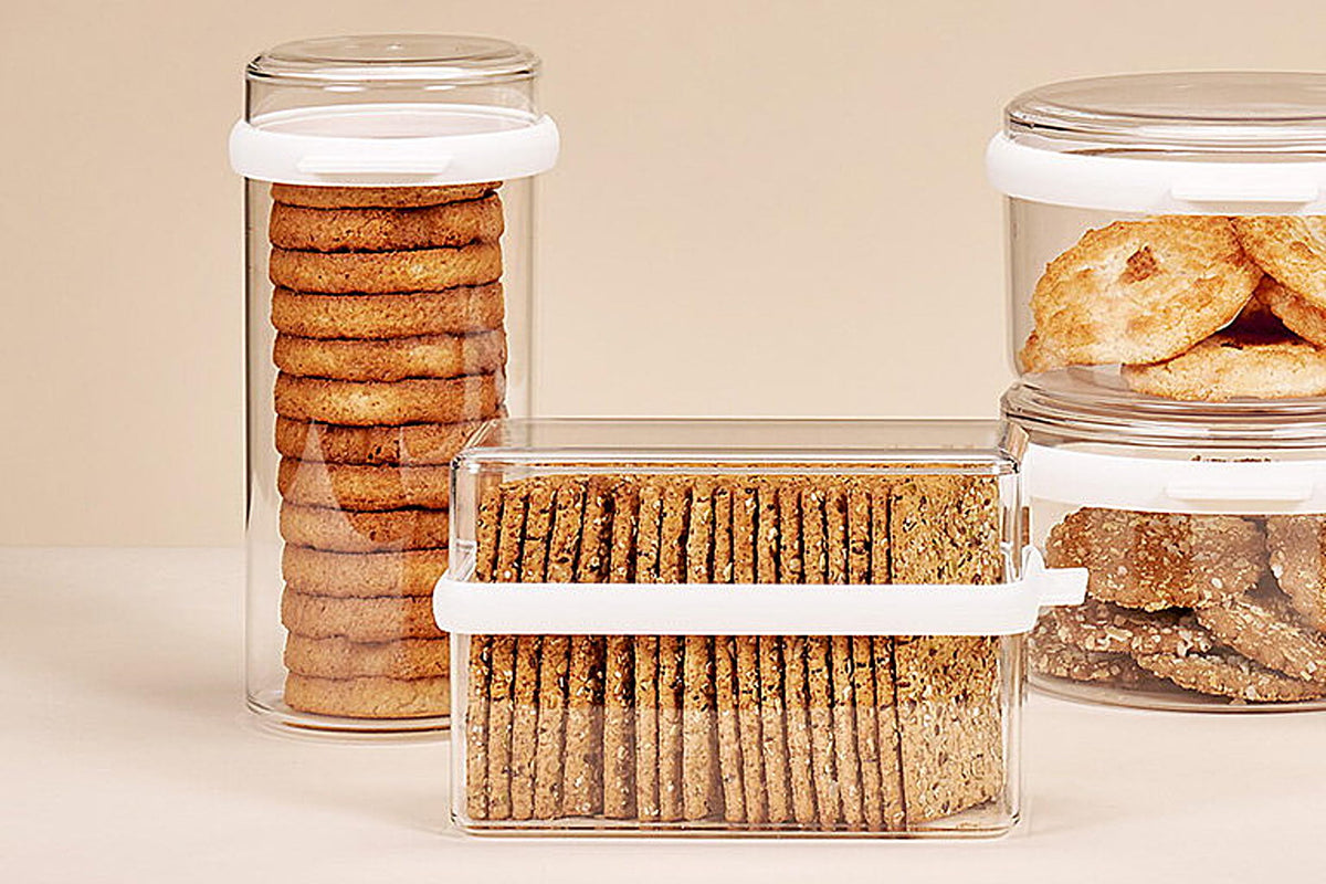 Mepal - Scatola per Cracker Stora - Contenitore per Cracker - Scatola Ermetica per Cracker - Ideale per Conservare un Pacchetto di Cracker - 1600 ml -