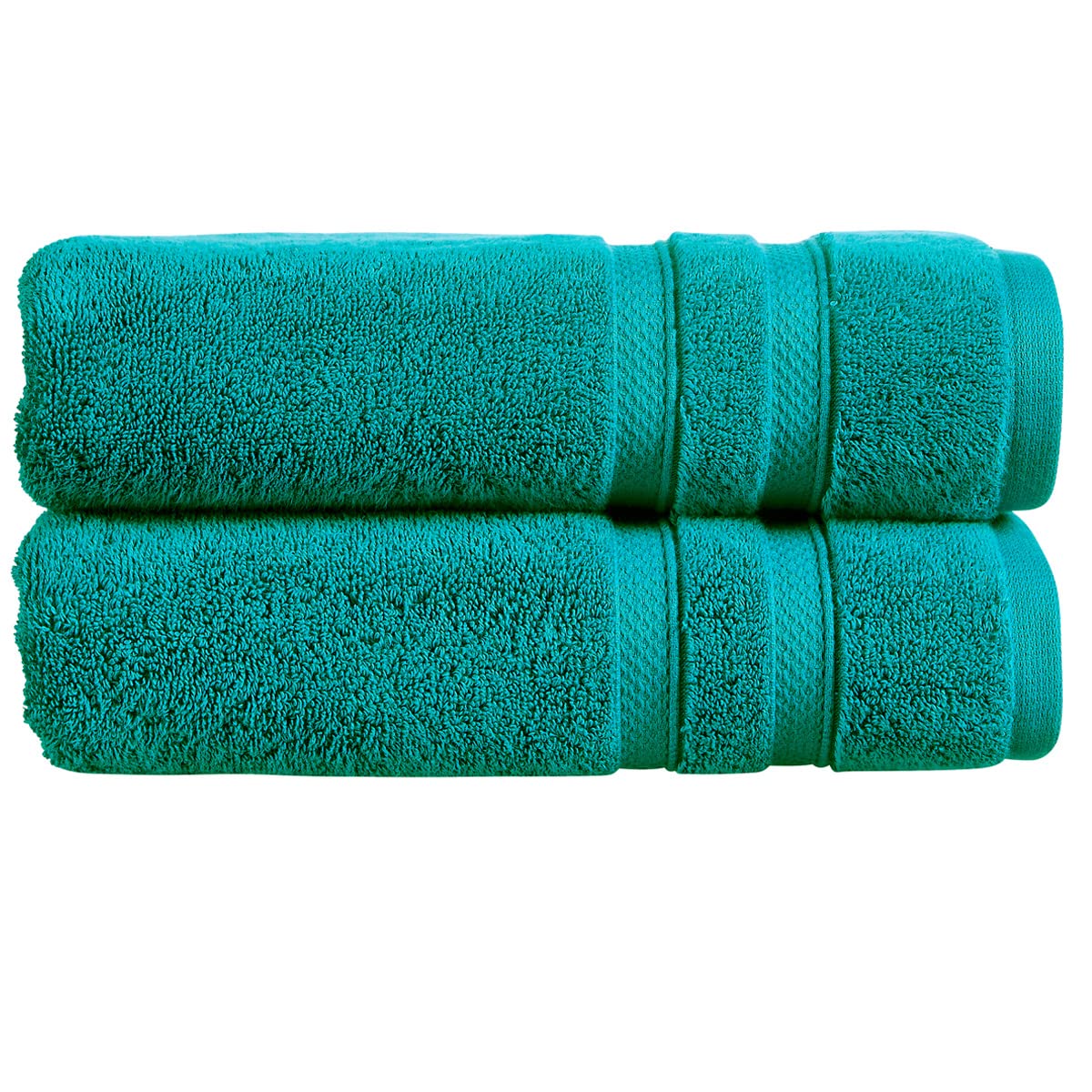 Christy Chroma Bathroom Towels | Set of 2 | Highly Absorbent Heavyweight 675GSM | Bold and Bright | Soft Velvety Smooth Shower Towels | 100% Cotton |