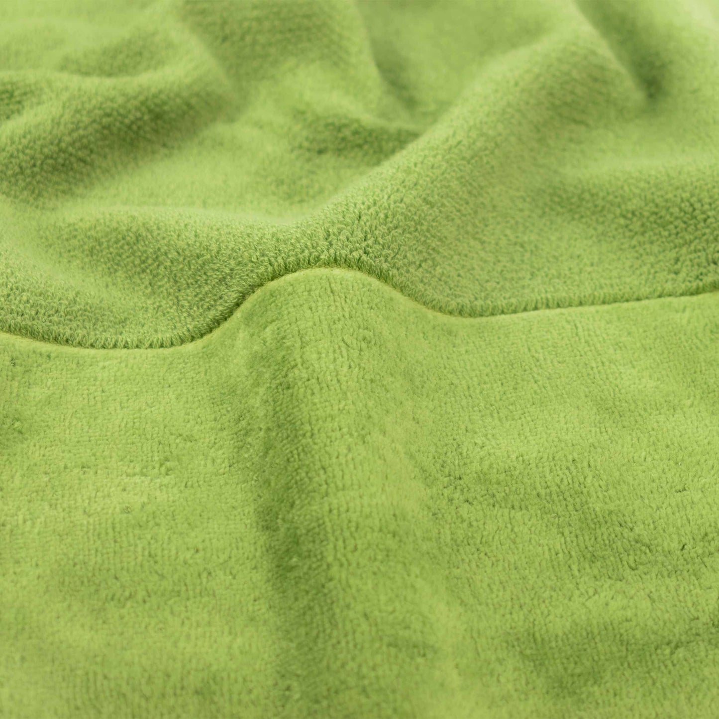 Möve Bamboo Luxe set of 3 soap cloths 30 x 30 cm made of 60% cotton / 40% viscose from bamboo cellulose, peridot