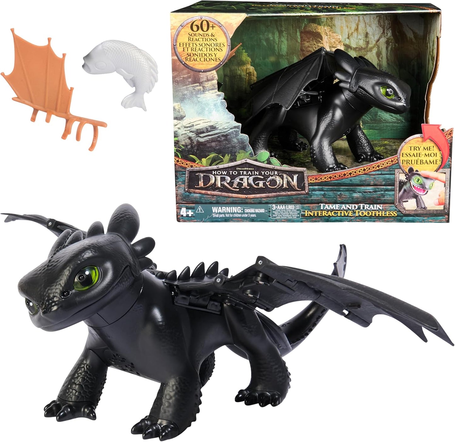 Dreamworks Dragons How to Train Your Dragon, New but open damaged box