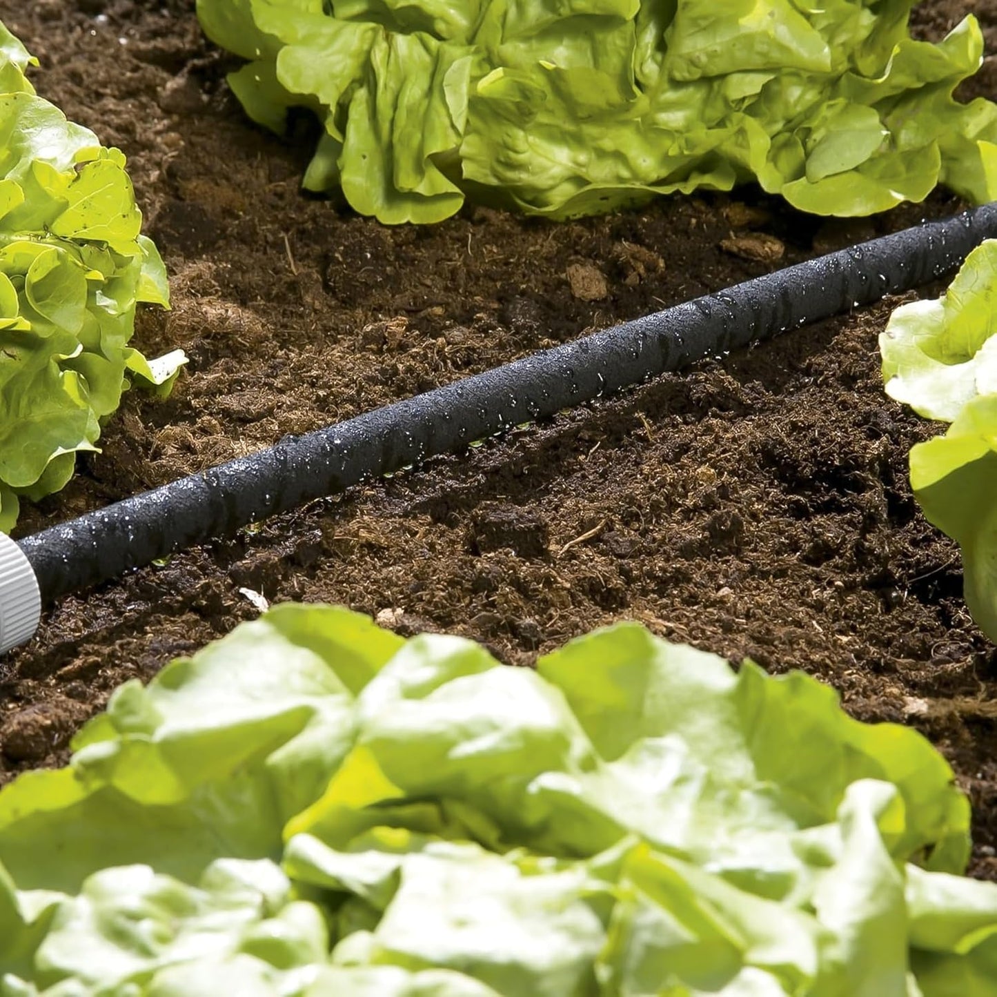 Gardena Soaker Hose: Water-Saving Sprinkler Hose for Watering Plant Rows and beds; Water Savings Individually Adjustable up to 70 Percent, Easy to
