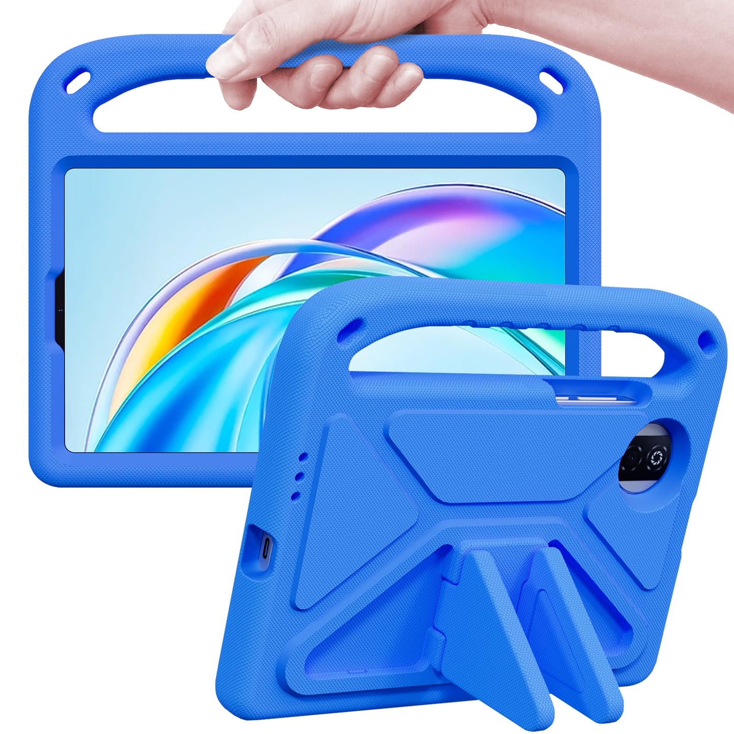 ATOOZ for Honor Pad X7 Case 8.7-inch 2025, Kids Cover with Shockproof Handle Stand for Honor X7 Tablet (Blue)