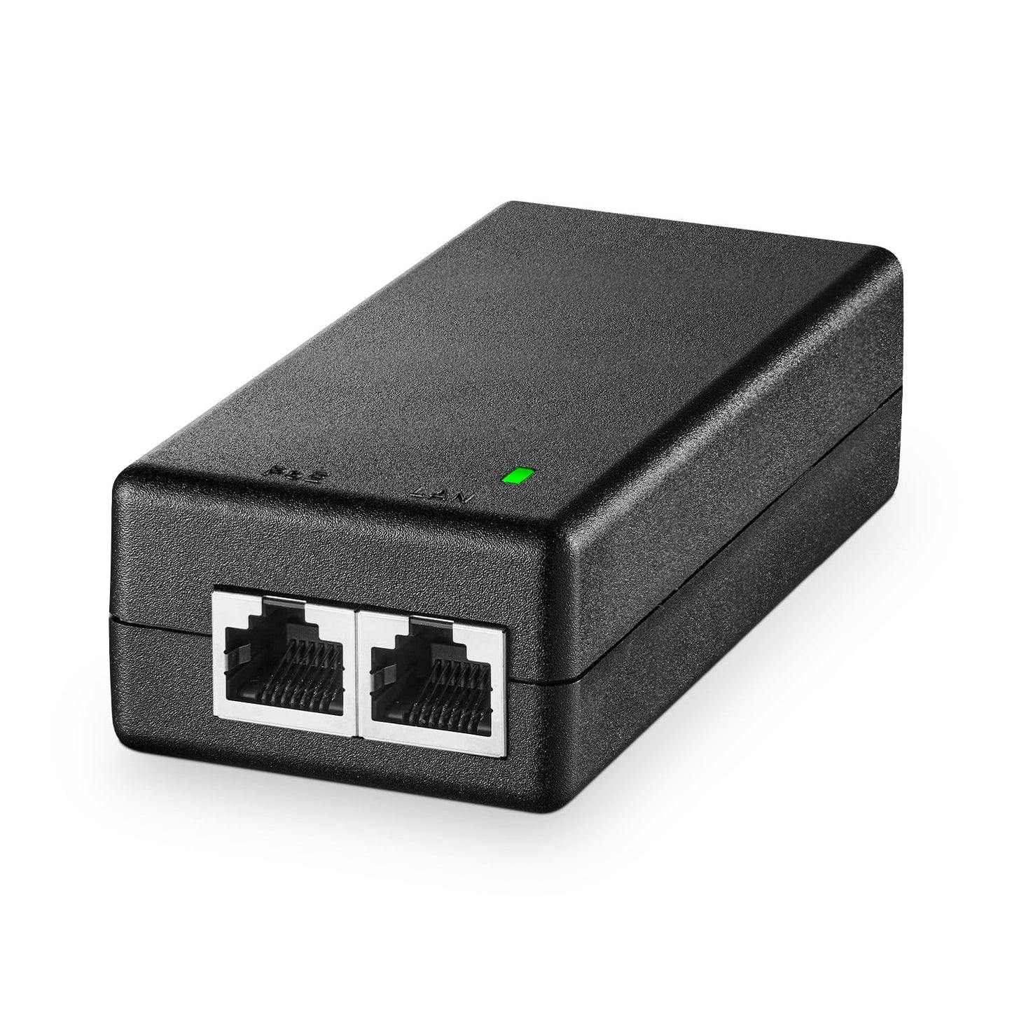 YuLinca 2.5 Gigabit PoE+ Injector, 802.3af/at Power Over Ethernet PoE Adapter, 100/1000/2500Mbps, Non-PoE to PoE Adapter, Plug & Play, Distance Up to