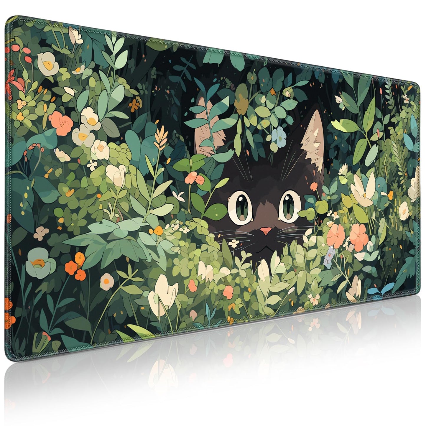 Acezeek Gaming Mouse Pad XXL, 900X400mm Mouse Mat Large Desk Pad Mousepad with Stitched Edges & Anti-Slip Base Mousemat for