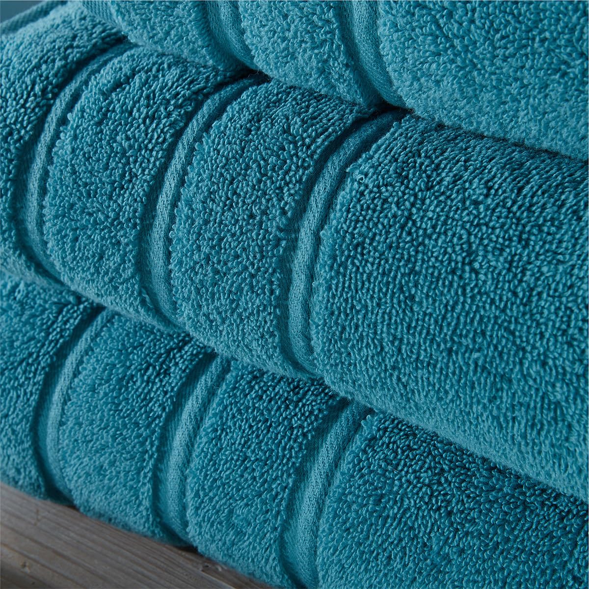 Christy Antalya Family Towel Set | 6 Piece | 100% Turkish Cotton | 600GSM | Soft Plush Luxury Towel Set | 2 Bath Sheets 2 Bath Towels 2 Hand Towels