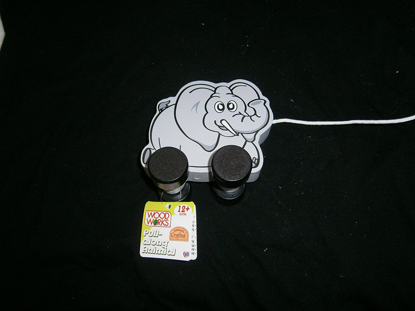 pull-along animal grey ellephantor yellow lion one supplied please state your prefference