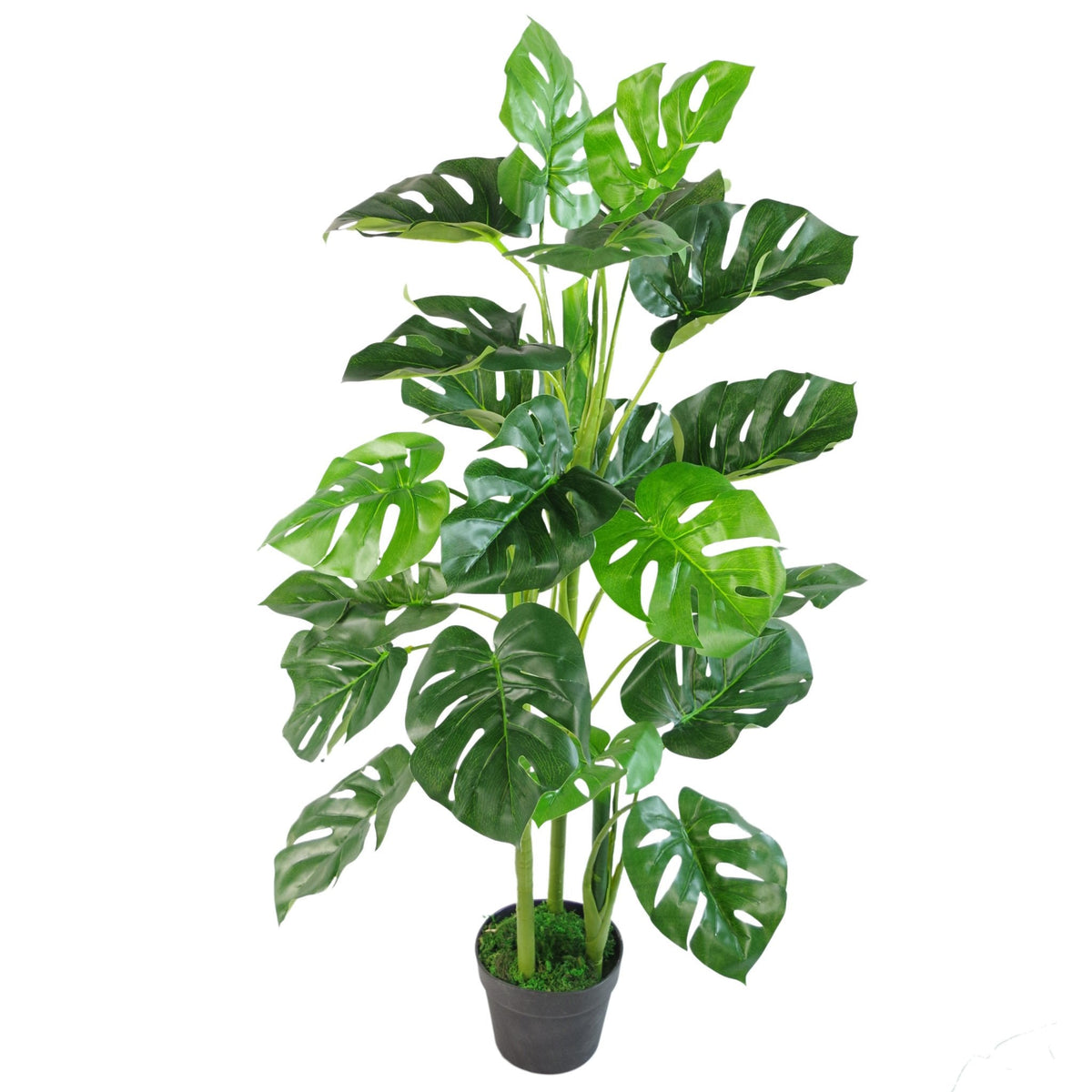 Leaf Artificial Monstera Plant, 120cm