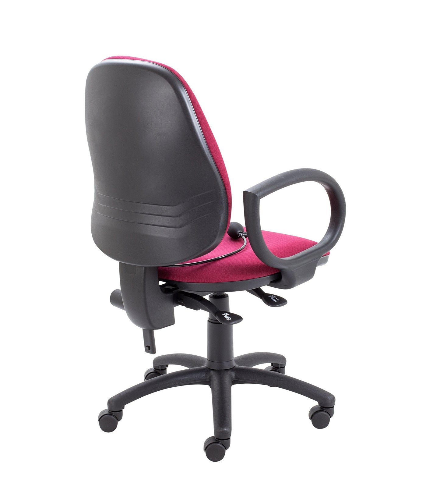 Office Hippo Desk Chair, Ergonomic Home & Office Chair With Adjustable Seat, Back & Lumbar Pump For Comfort & Support