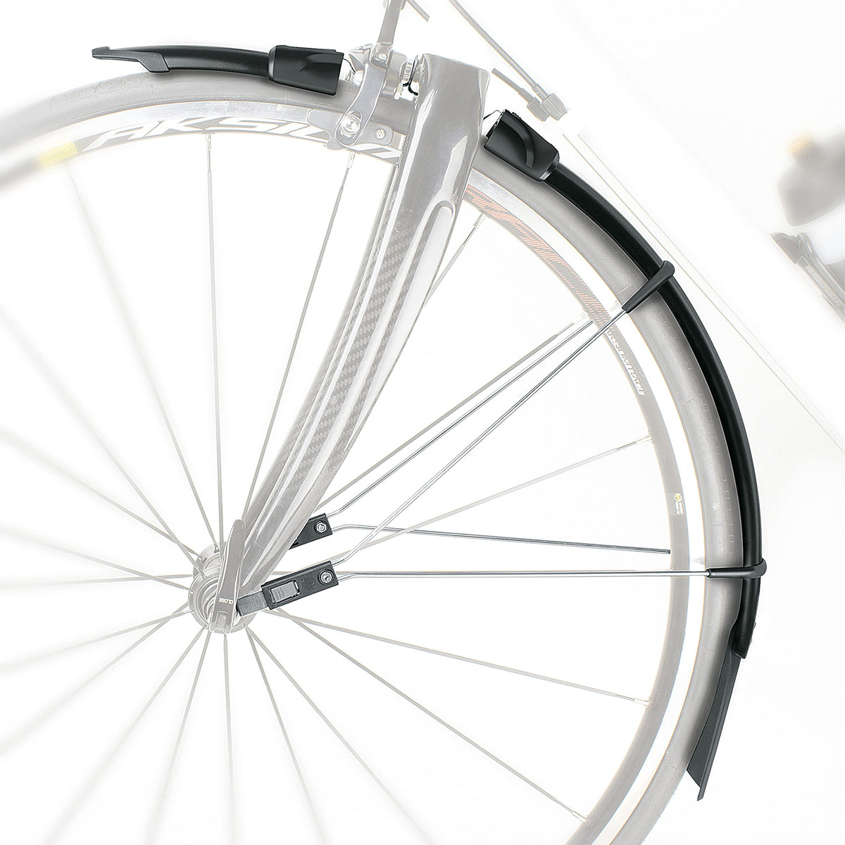 SKS Raceblade Long Mudguard Set: Black
