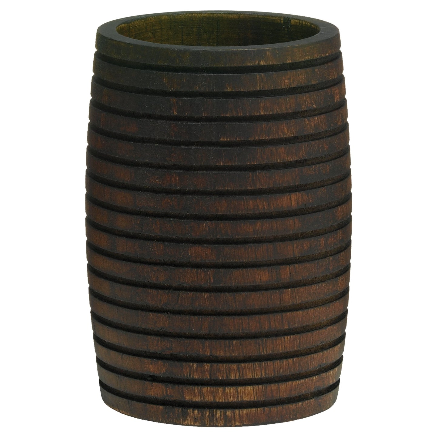 Sealskin Native Tumbler, Wood, Brown, 7.3 x 10.1 x 7.3 cm