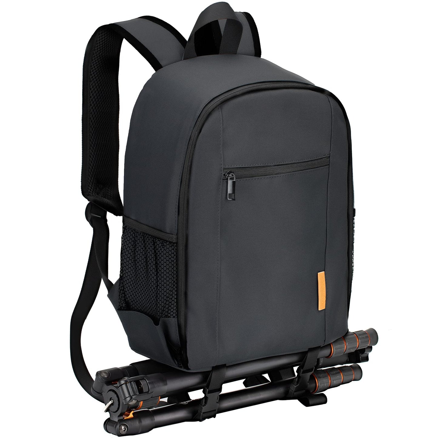 TARION Camera Backpack Bag Small - Professional DSLR Camera Bag with Waterproof Rain Cover Laptop Compartment Compact Photograhy Backpack Case Black