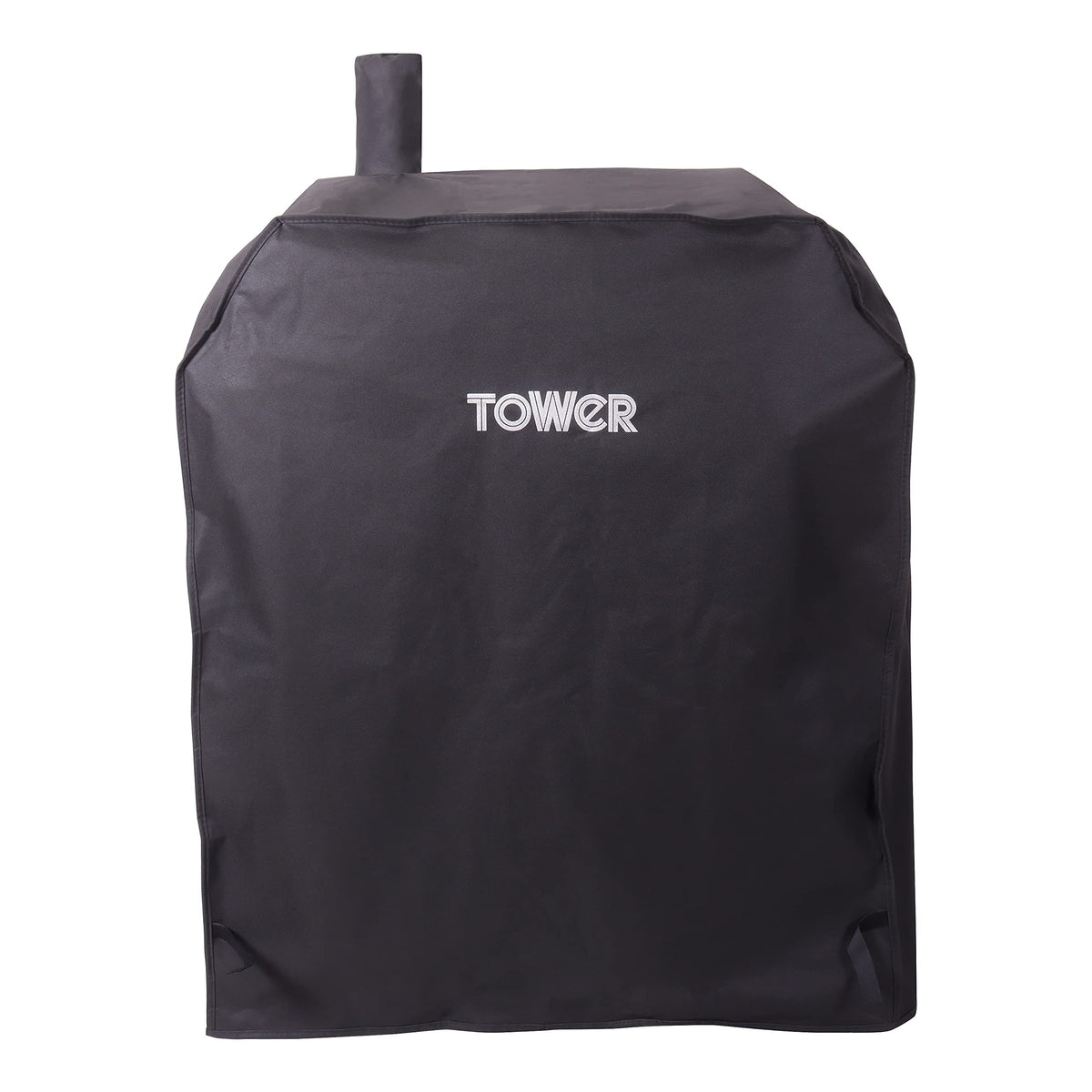 Tower Grill Cover for Solo BBQ and Most Pedestal Barbecues, Waterproof and Windproof, Black
