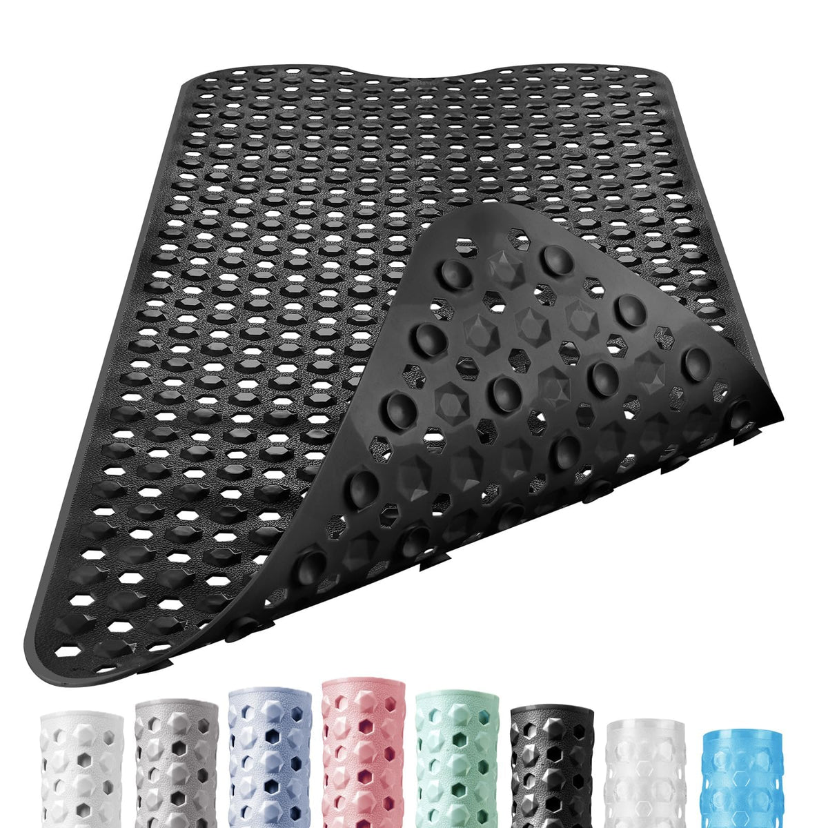 DOPROP Premium Non Slip Bath Mats for Elderly Children Extra Long Luxury Bathtub Mats Runners with Safety Suction Cups Best Bathroom Accessories