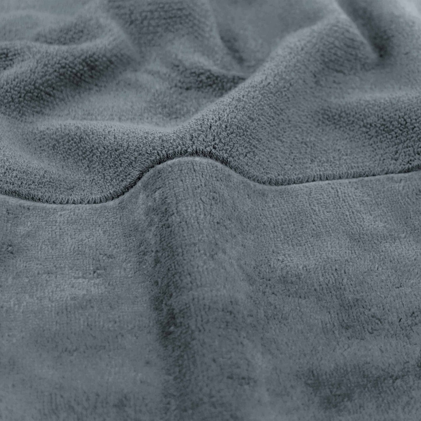 Möve Bamboo Luxe guest towel 30 x 50 cm made of 60% cotton / 40% viscose from bamboo cellulose, stone