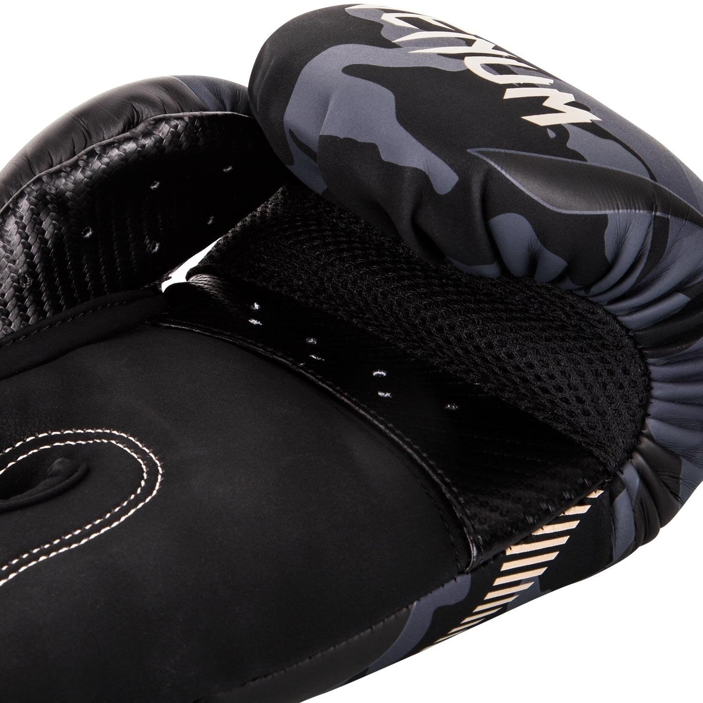 Venum, Impact Boxing Gloves, Unisex Adult, 16 Oz, Dark Camo/Sand