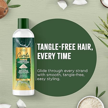 Vatika Naturals Curls Deep Treatment Conditioner Hydrates & Strengthens for Curly Hair 453g/15.98 oz