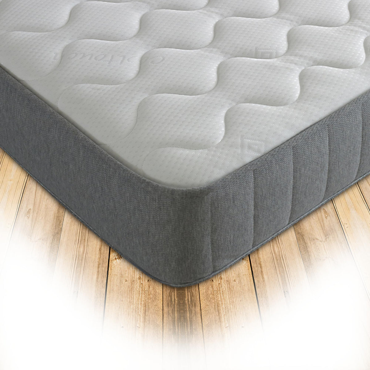 Starlight Beds Castle European Double Mattress, Grey