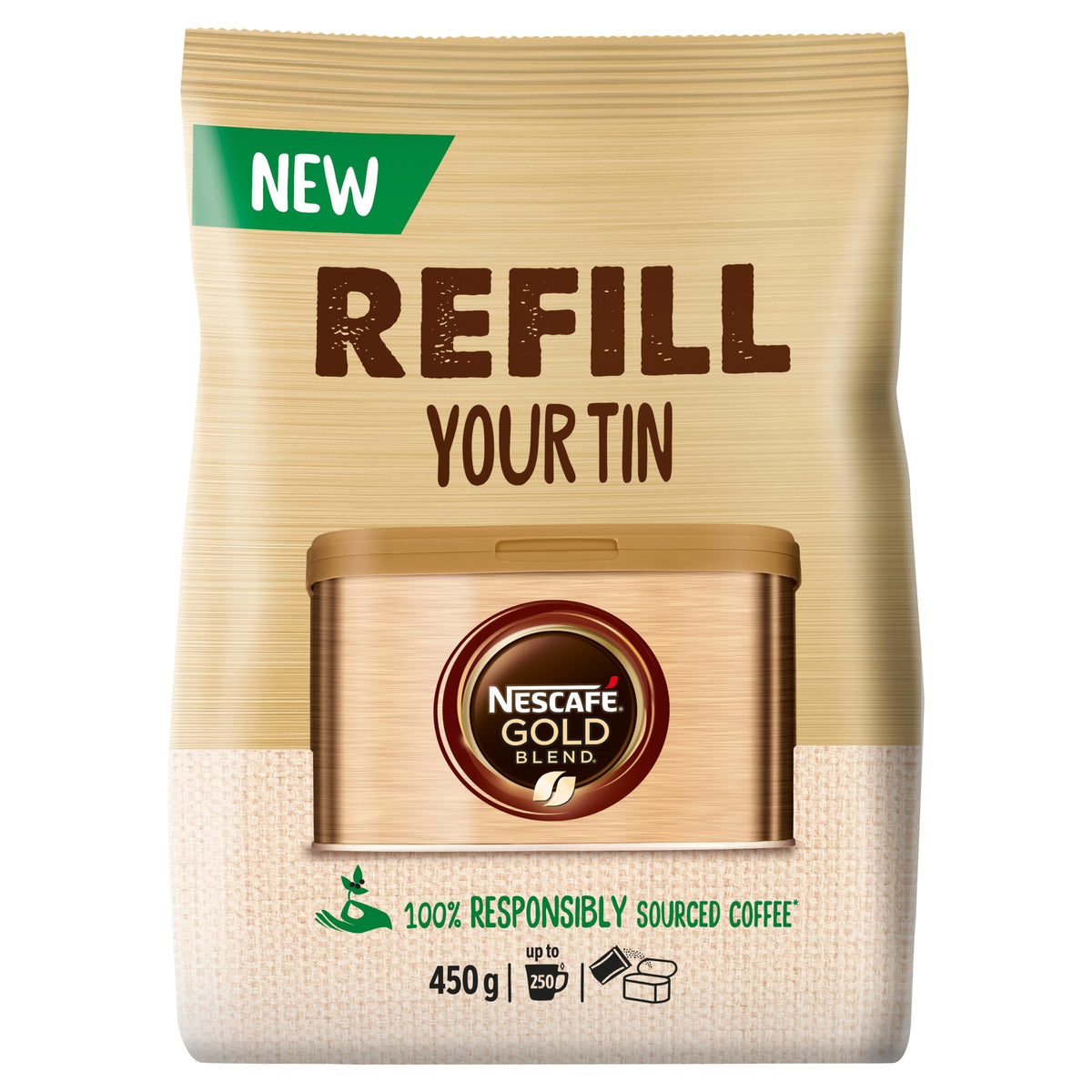 NESCAF? Gold Blend Instant Coffee 450g Refill