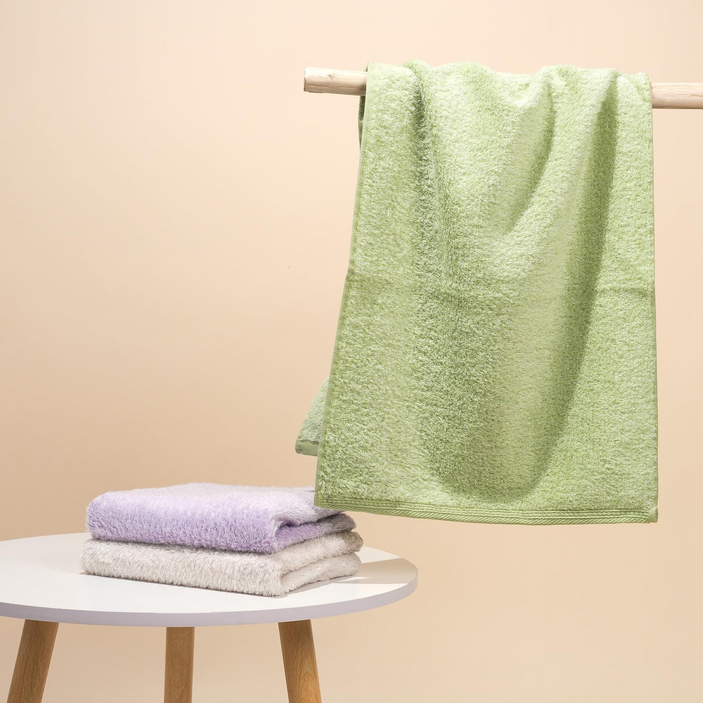 Vie TRIOMPHE 3 Pack Hand Towel Set Ultra Soft Highly Absorbent Quick Dry Zero-Twist Long-Staple CottonHand Guest Face Towel for Bathroom Gym Salon