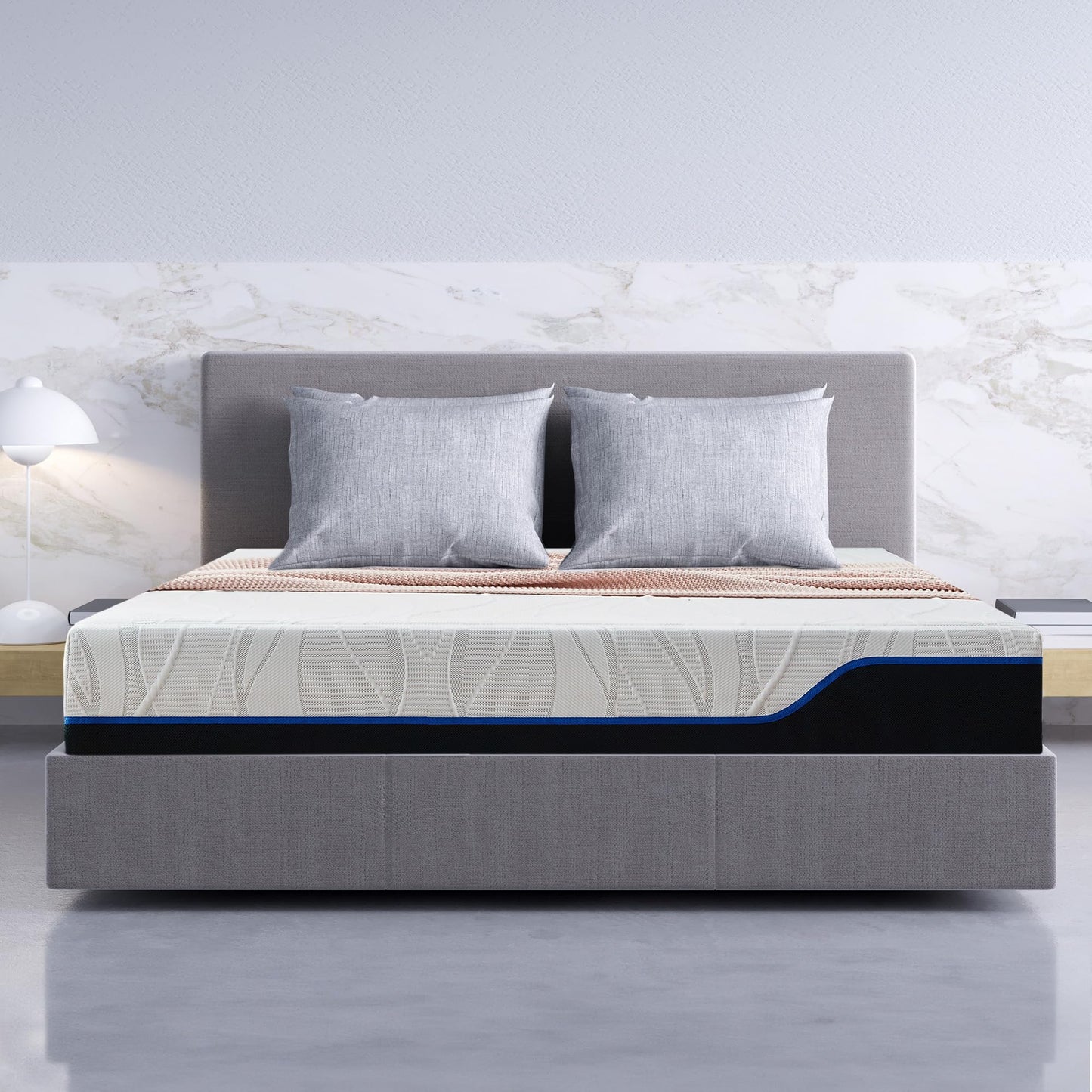 Classic Living Astralis Astralis Cooling Gel Memory Foam Mattresses, Breathable Mattress Medium Firm Mattresses | Mattress in a box