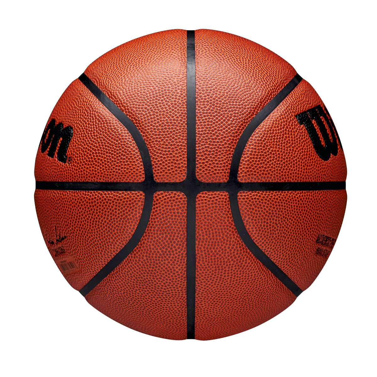 Wilson Basketball, NBA Authentic Series Model, Indoor/Outdoor, Mixed Leather, Size: 7, Brown