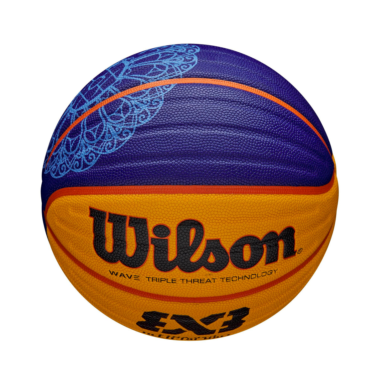 Wilson Unisex-Adult FIBA 3X3 Game Basketball, Orange, Intermed