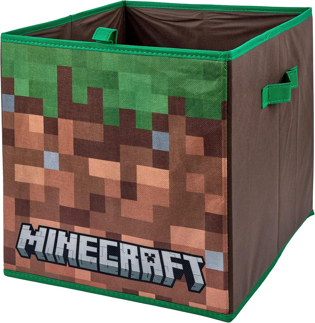 Minecraft Collapsible Storage Boxes with Handles Durable Fabric Foldable Toys Storage Cubes | Compatible Kallax Furniture