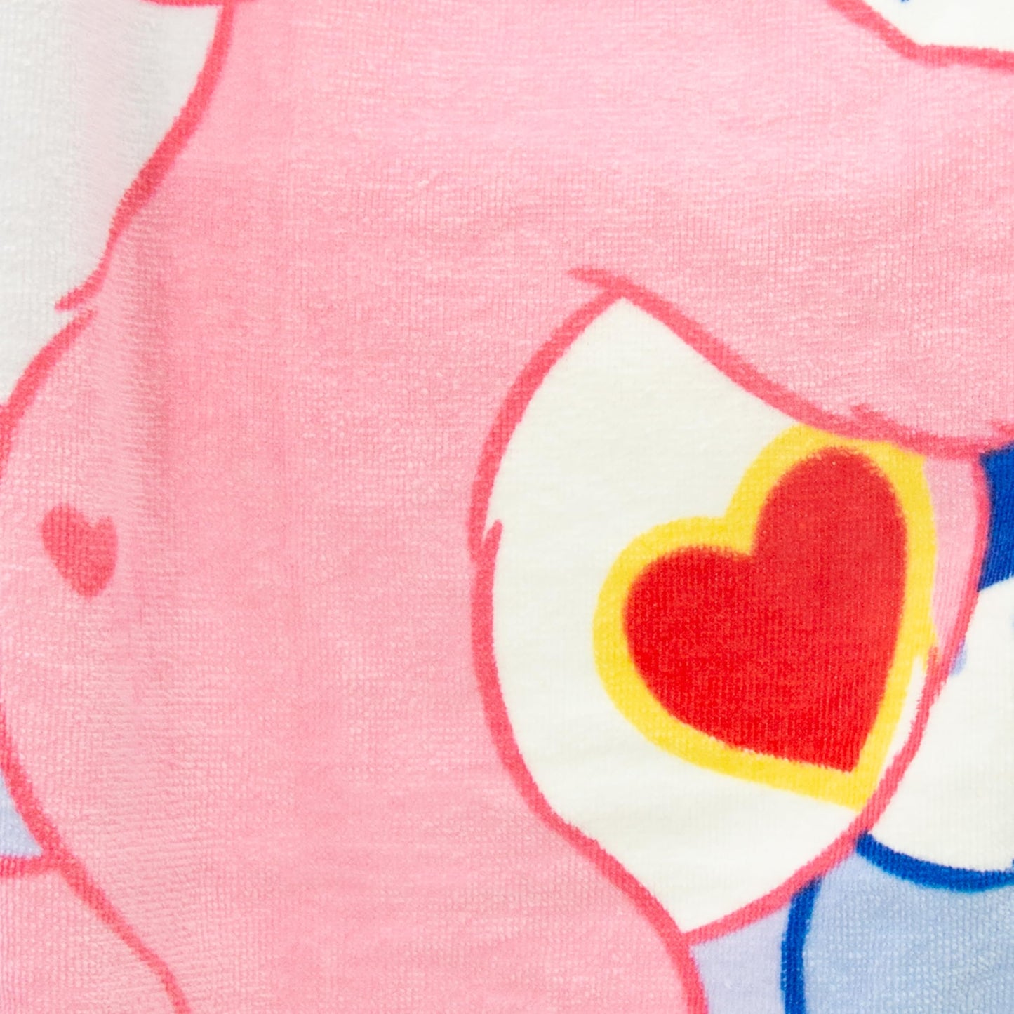 Character World Care Bears Officially Licenced Kids Towel | Super Soft Feel | Besties Design Featuring Cheer and Grumpy Bear | Perfect The Home, Bath
