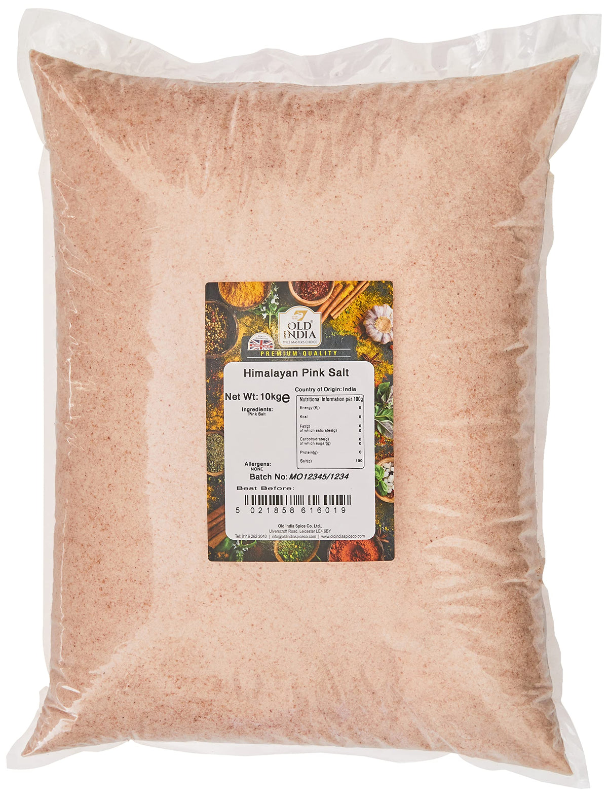Old India Himalayan Pink Salt 10kg