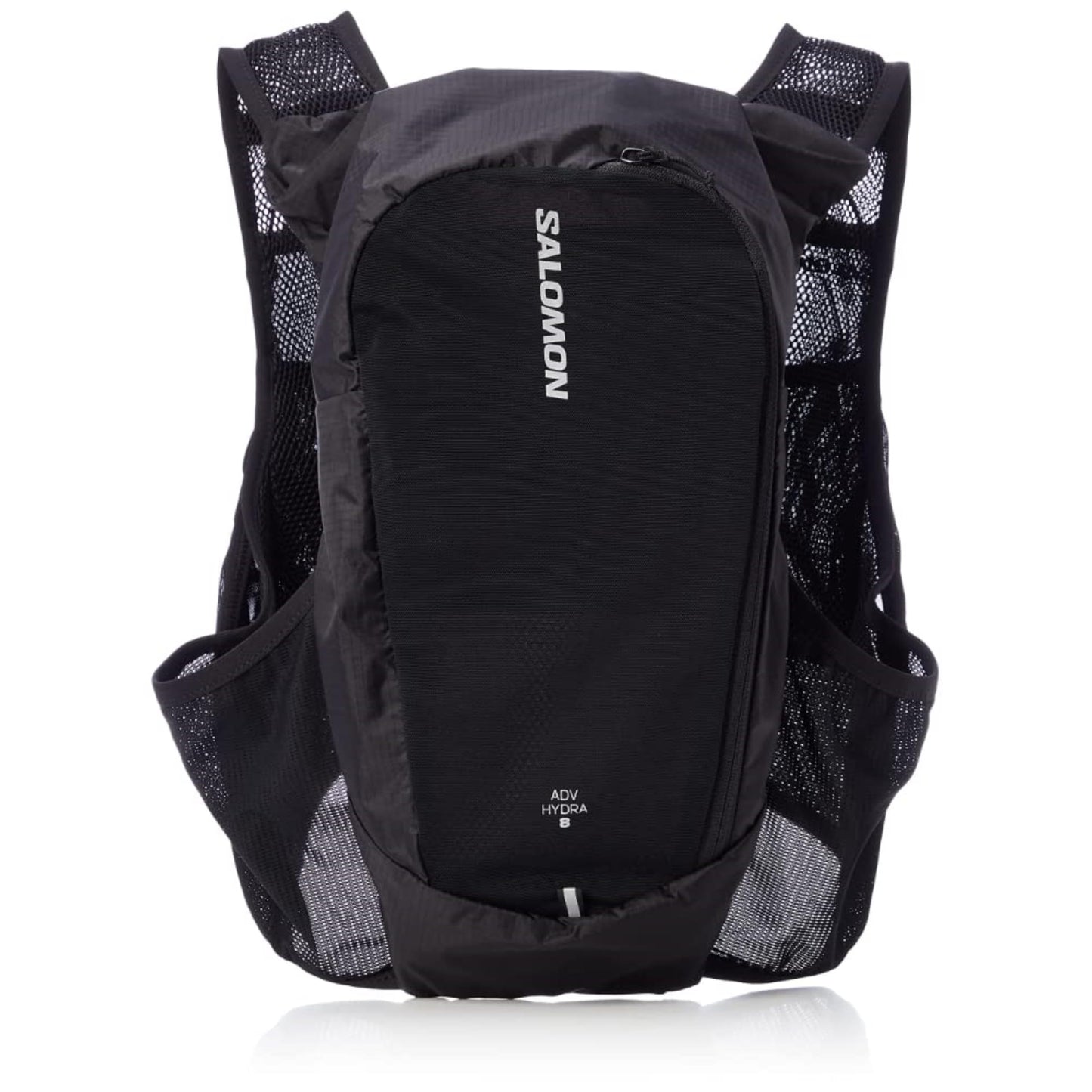 Salomon Adv Hydra Vest 8 Unisex Hydration Vest Trail running Hiking, Comfort and Stability, Quick Access to Hydration, and Simplicity, Black, XS