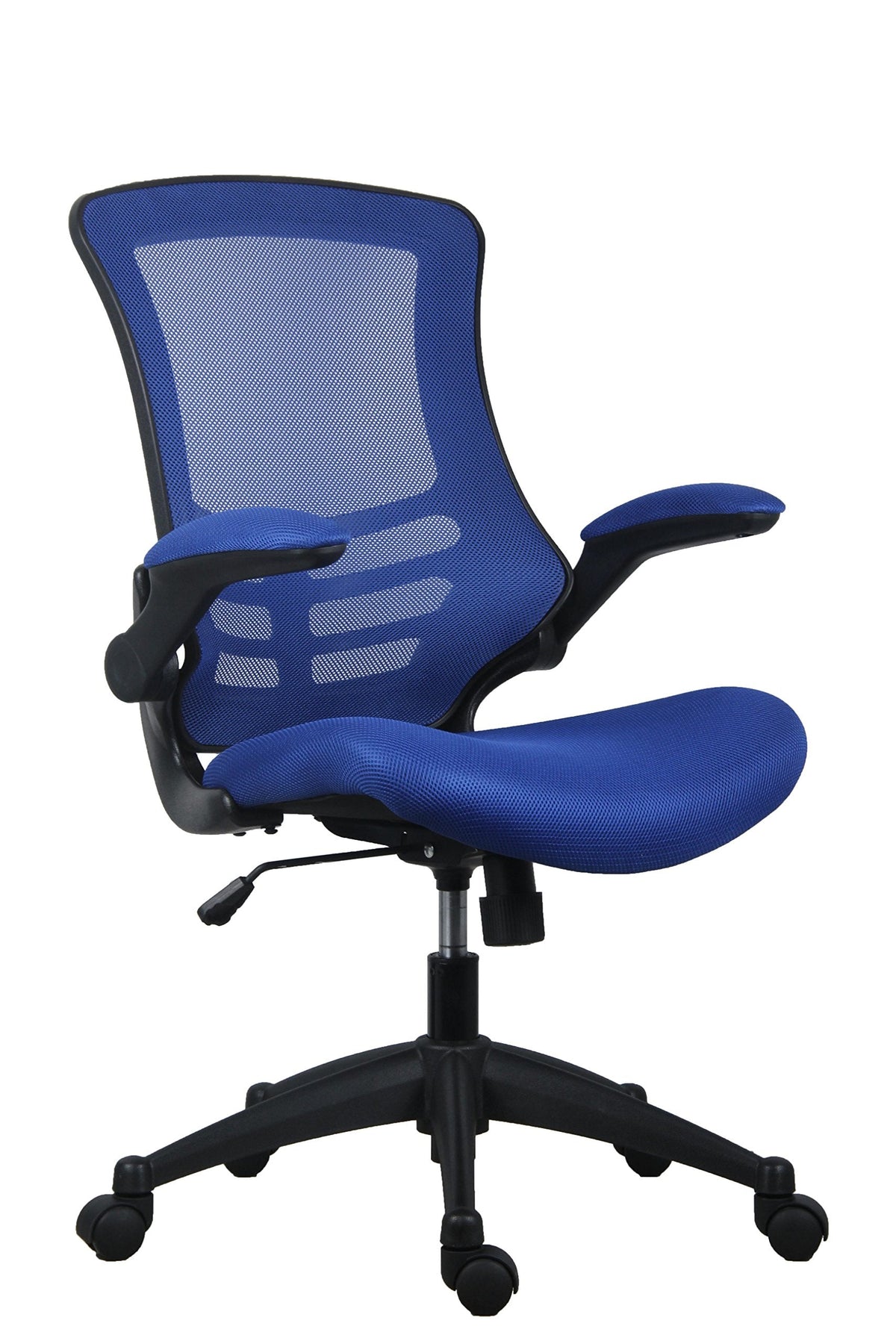 Office Hippo Mesh Operator Office Chair, Height & Tilt Adjustable Ergonomic Chair with Tension Control, Flip Up Arms, Computer Chair for Daily Use