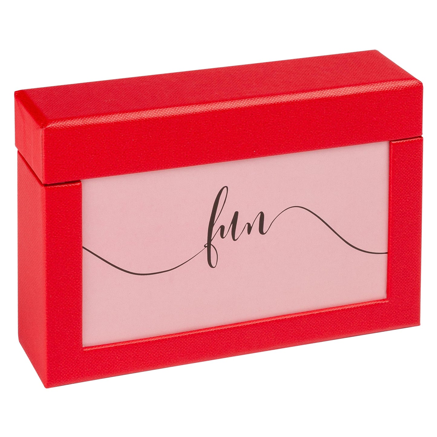 walther design Fun Storage Box, Red, 100 Photos 10 x 15 cm